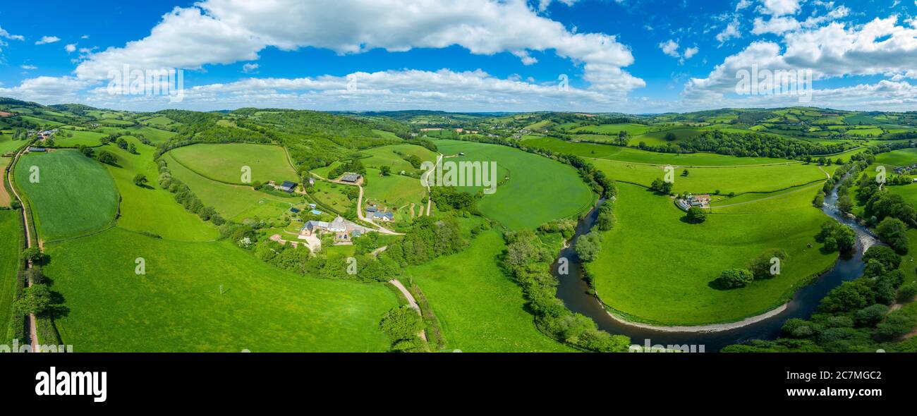 Frühling in Devon bei Tiverton, Devon, England, Vereinigtes Königreich, Europa Stockfoto