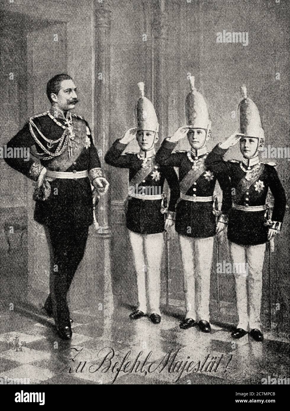 Kaiser wilhelm ii porträt Fotos und Bildmaterial in hoher Auflösung