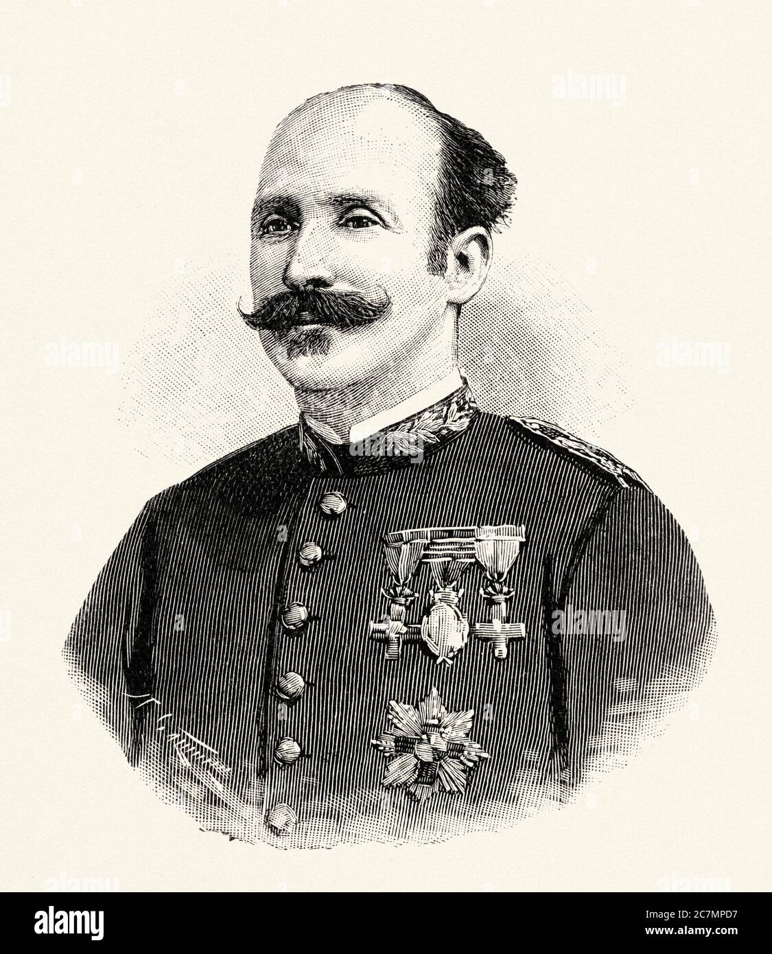 Ramon Moros y Palacin, leitender medizinischer Offizier im spanischen