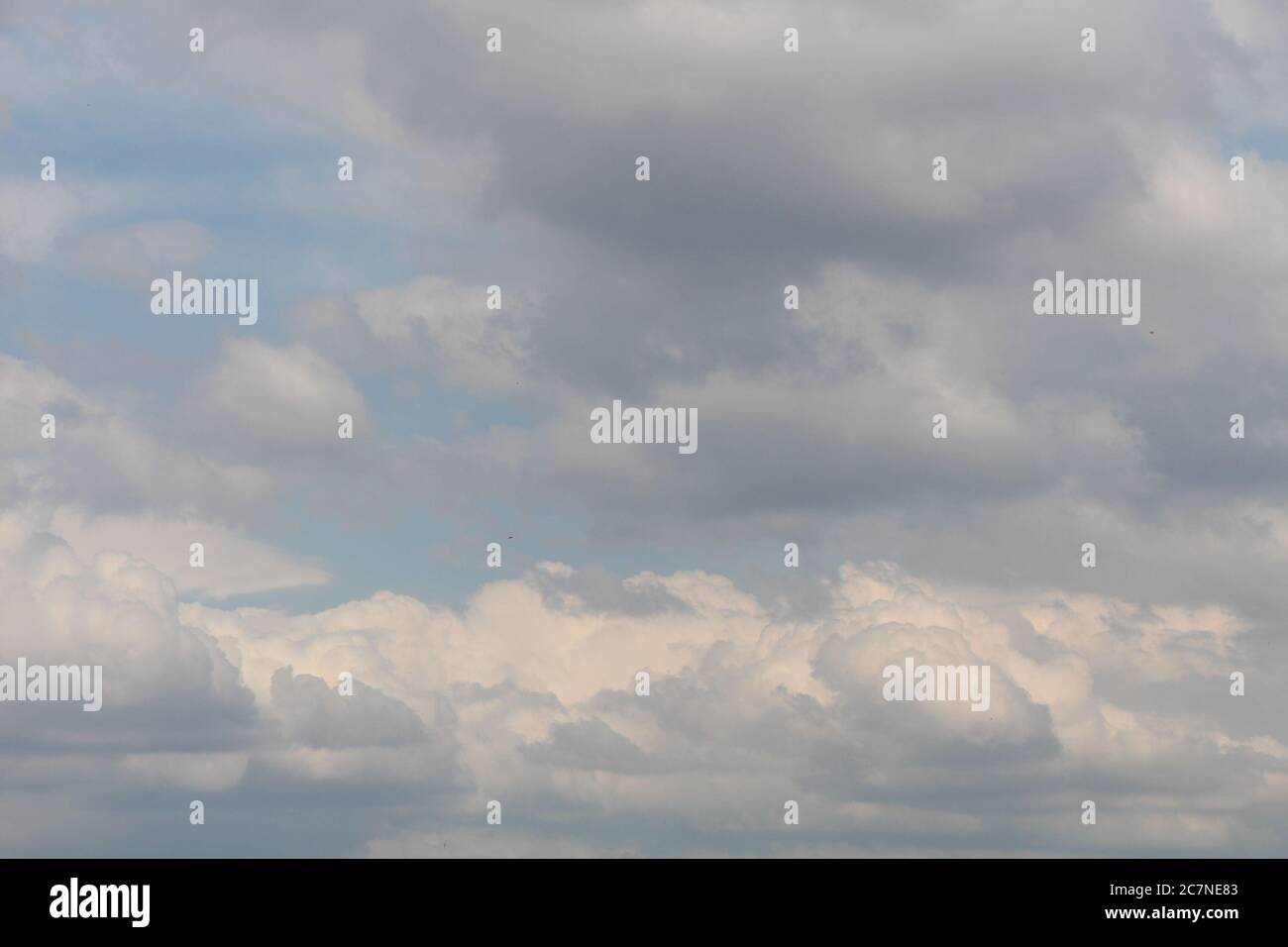 Wolken - Cumuloform Stockfoto