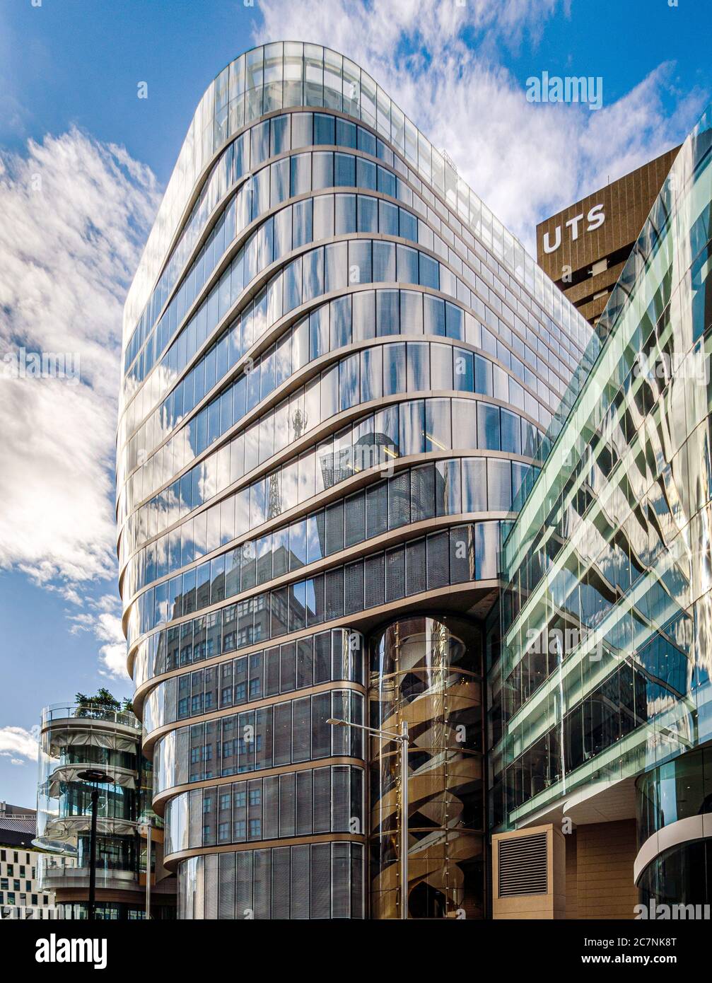 University of Technology Sydney, UTS Central (Gebäude 2) Stockfoto