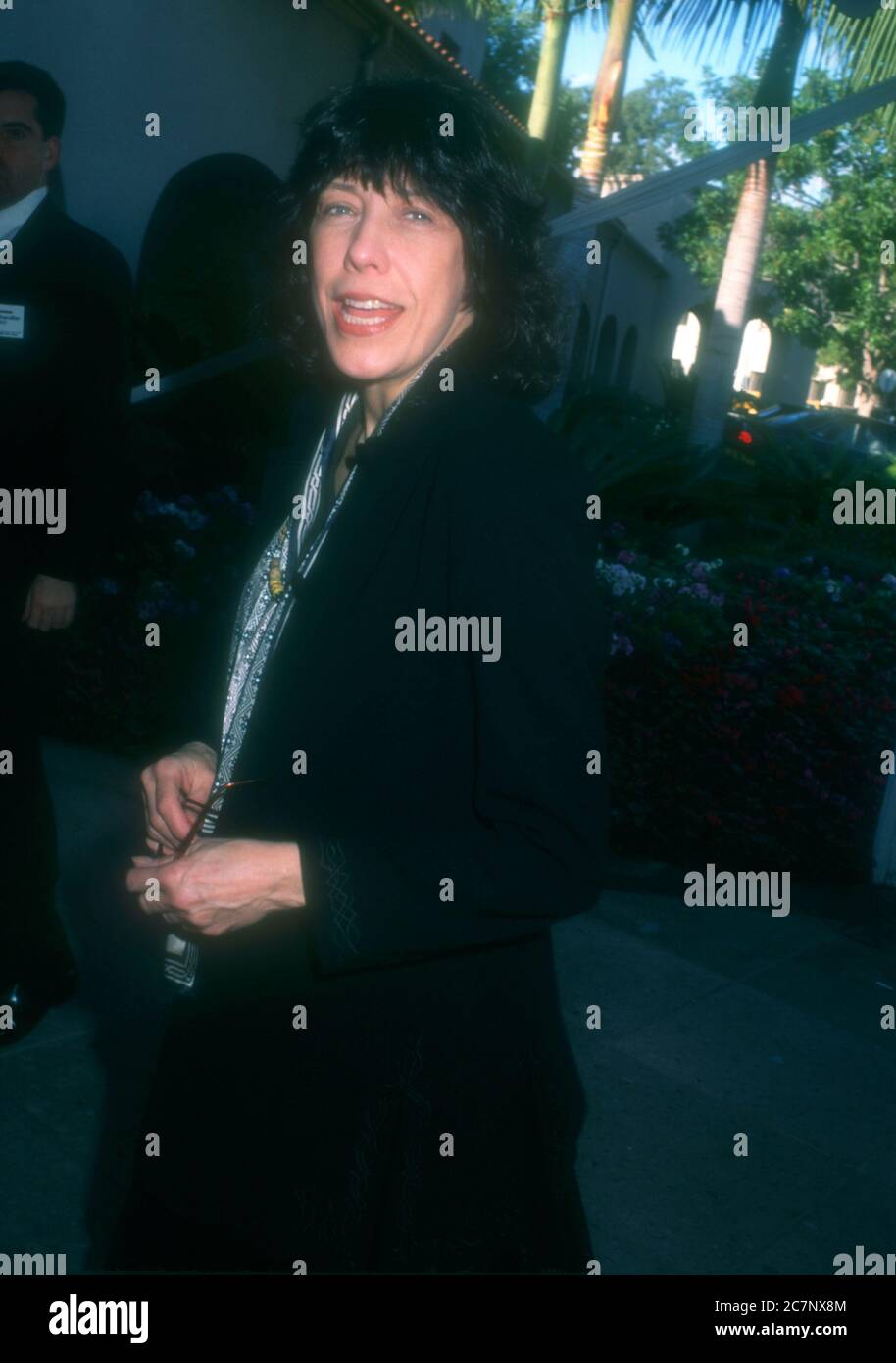 Pasadena, Kalifornien, USA 19. Januar 1996 Schauspielerin Lily Tomlin besucht HBO Winter Press Tour am 19. Januar 1996 im Ritz-Carlton Hotel in Pasadena, Kalifornien, USA. Foto von Barry King/Alamy Stockfoto Stockfoto