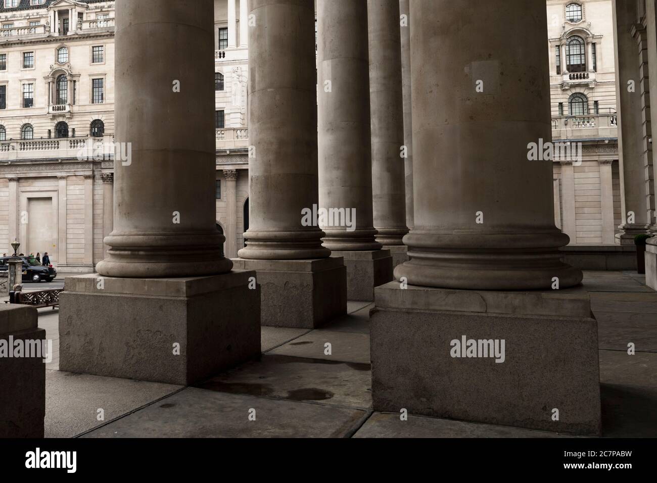 Die Bank of England ist die Zentralbank des Vereinigten Königreichs. Manchmal auch bekannt als die ‘Alte Dame’ der Threadneedle Street'. Threadneedle Street, London, Großbritannien 18 Mar 2017 Stockfoto