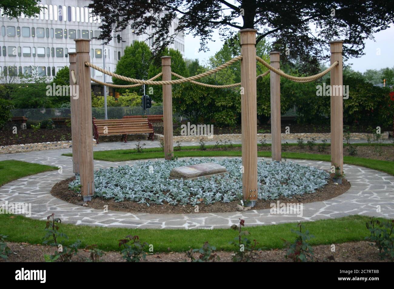 Forbury Gardens, Reading, Großbritannien. Mai 2005 Stockfoto