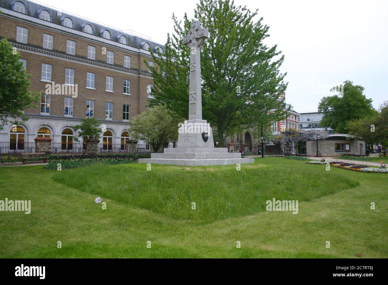 Forbury Gardens, Reading, Großbritannien. Mai 2005 Stockfoto