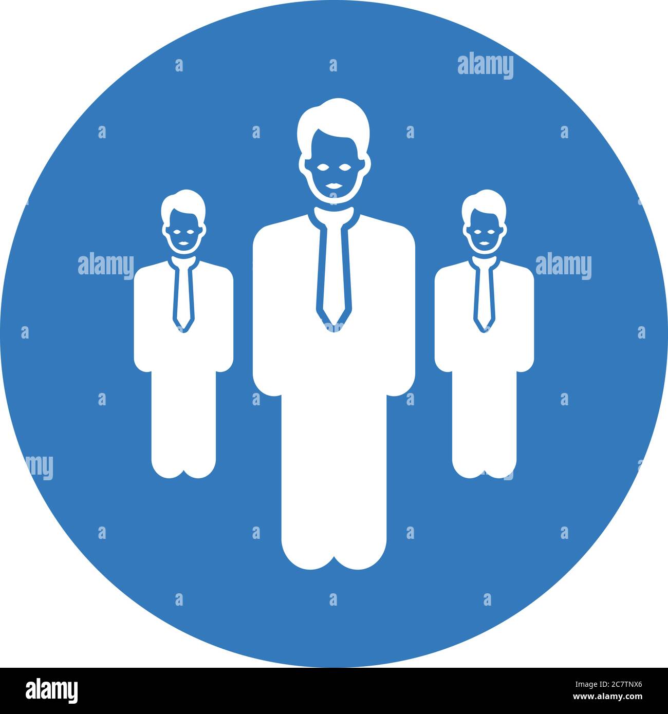 Anführer, Symbol für Anführer. Wunderschöne, sorgfältig gestaltete Ikone. Gut organisierte und editierbare Vektor für alle Verwendungen. Stock Vektor