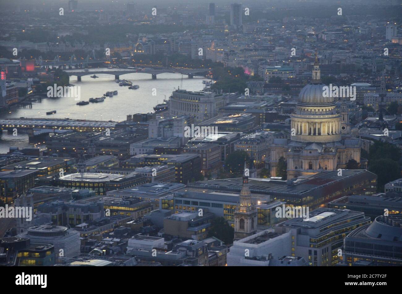 St. Pauls-London Stockfoto
