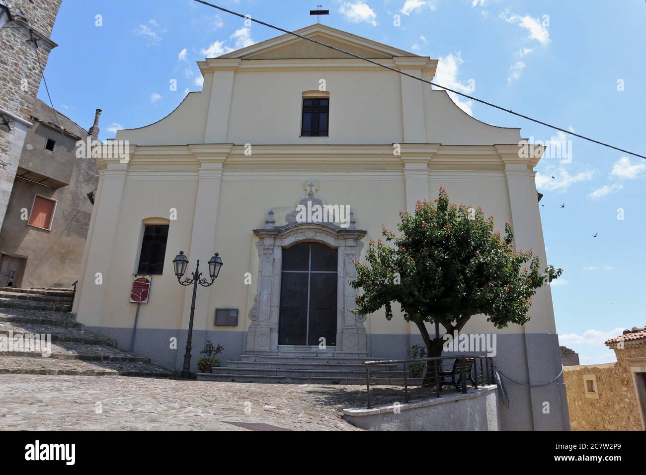 Vescovo della chiesa di san martino Fotos und Bildmaterial in hoher