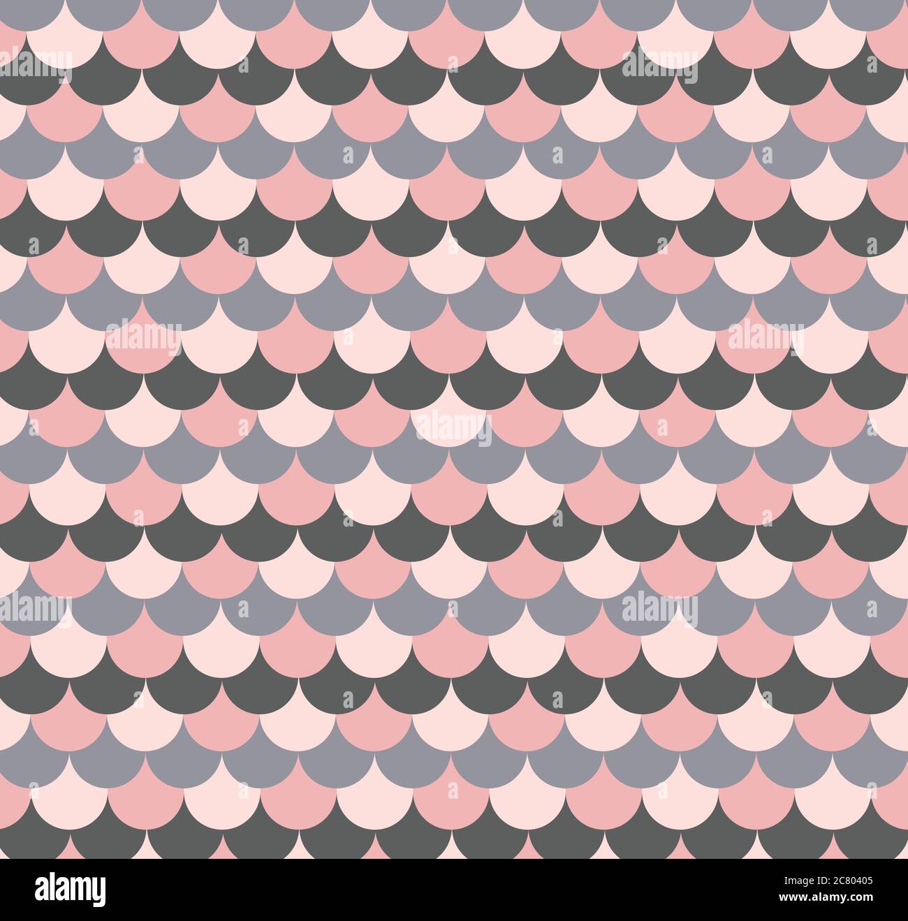 Bunte Jakobsmuschel Muster Vektor Illustration Design.Nahtloses Vektor-Muster. Textur für Druck/Hintergrund/Hintergrund. Stock Vektor