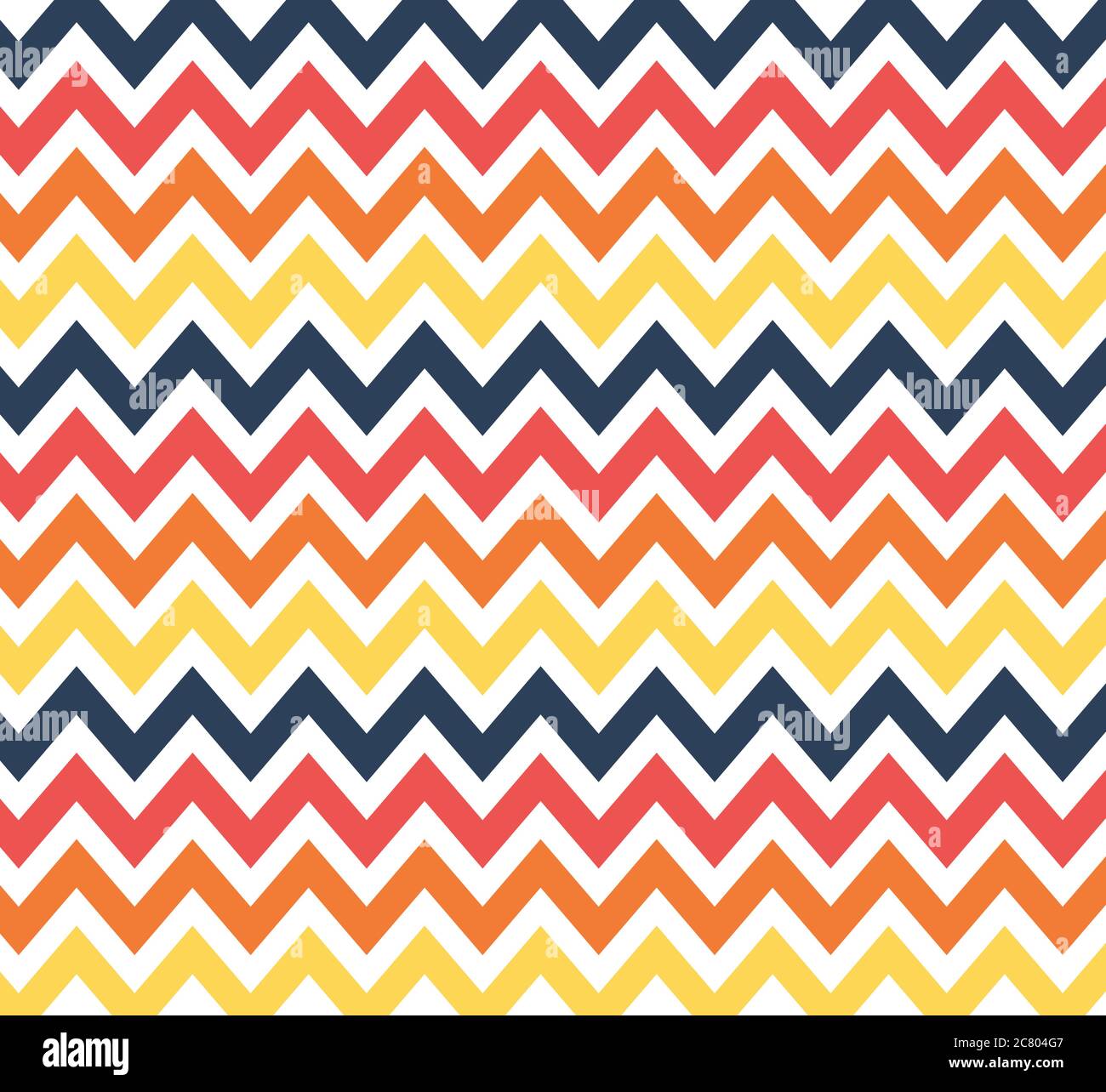 Bunte Chevron Vektor Illustration Hintergrund. Zickzack Muster/Tapete/Textur Vektor Design. Stock Vektor