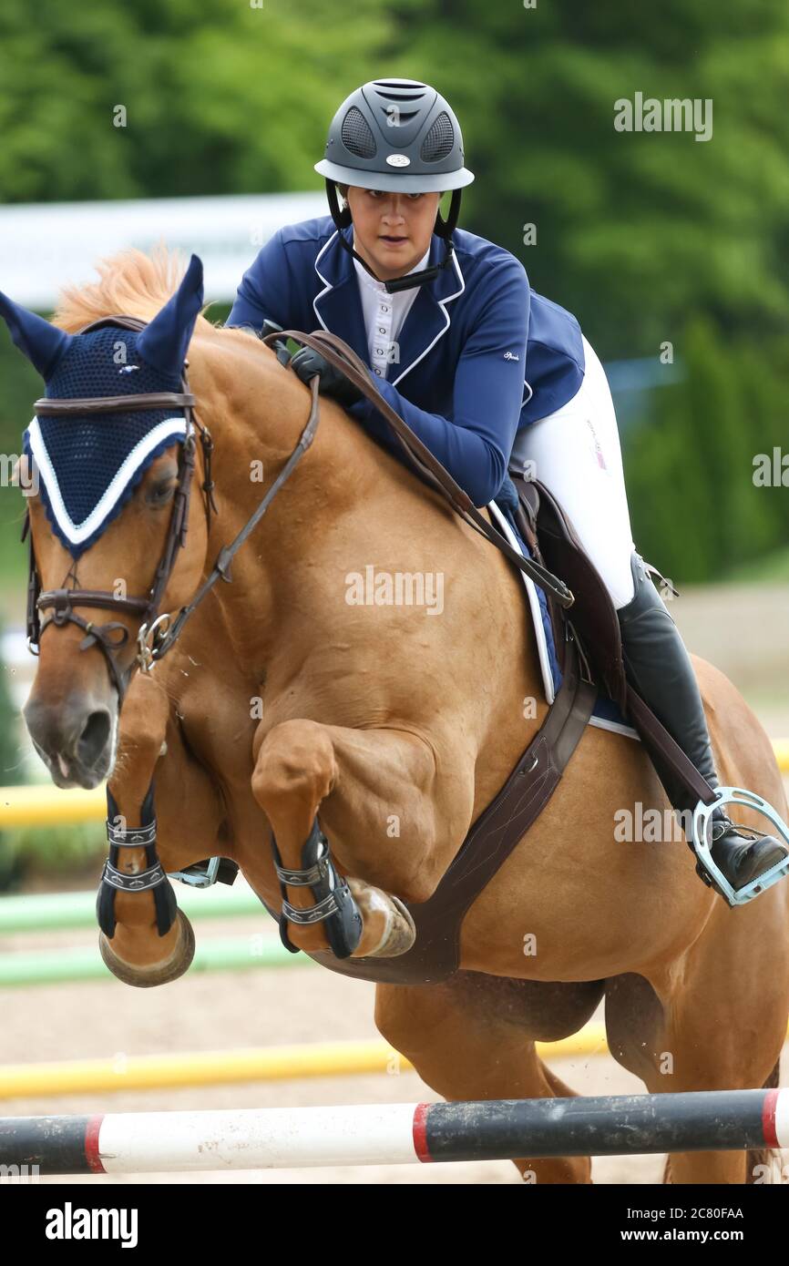 Pandemie Amateur Sports noch laufen bei Angelstone Turniere in guelph Ontario mit Olympic Konkurrenten Stockfoto