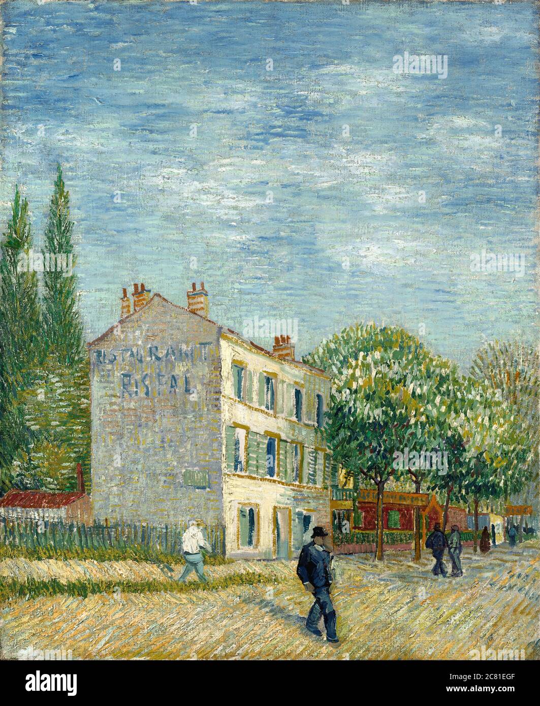 Erstaunliche Kunstwerke von berühmten Maler Vincent van Gogh. Stockfoto