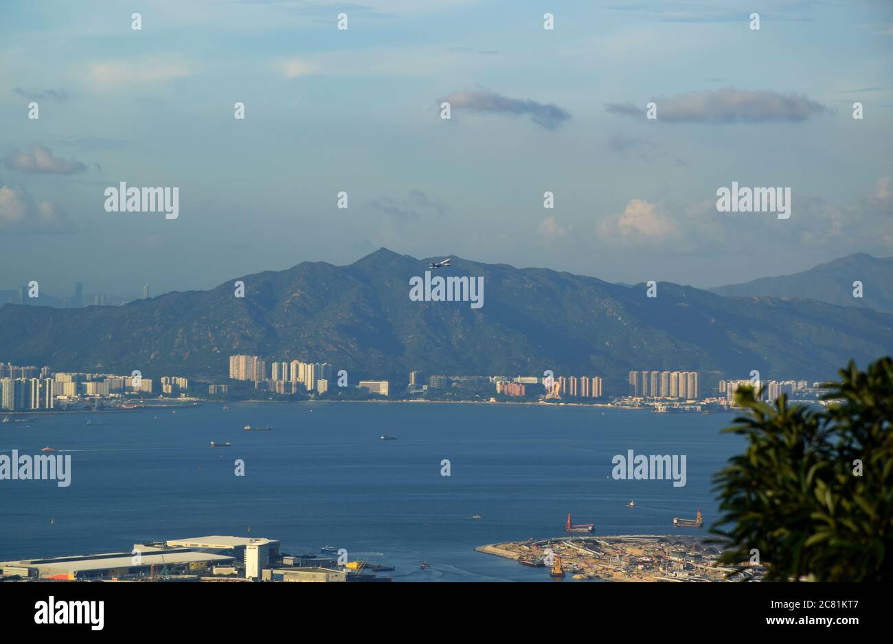 Nei Lak Shan Country Trail auf Lantau Island Stockfoto