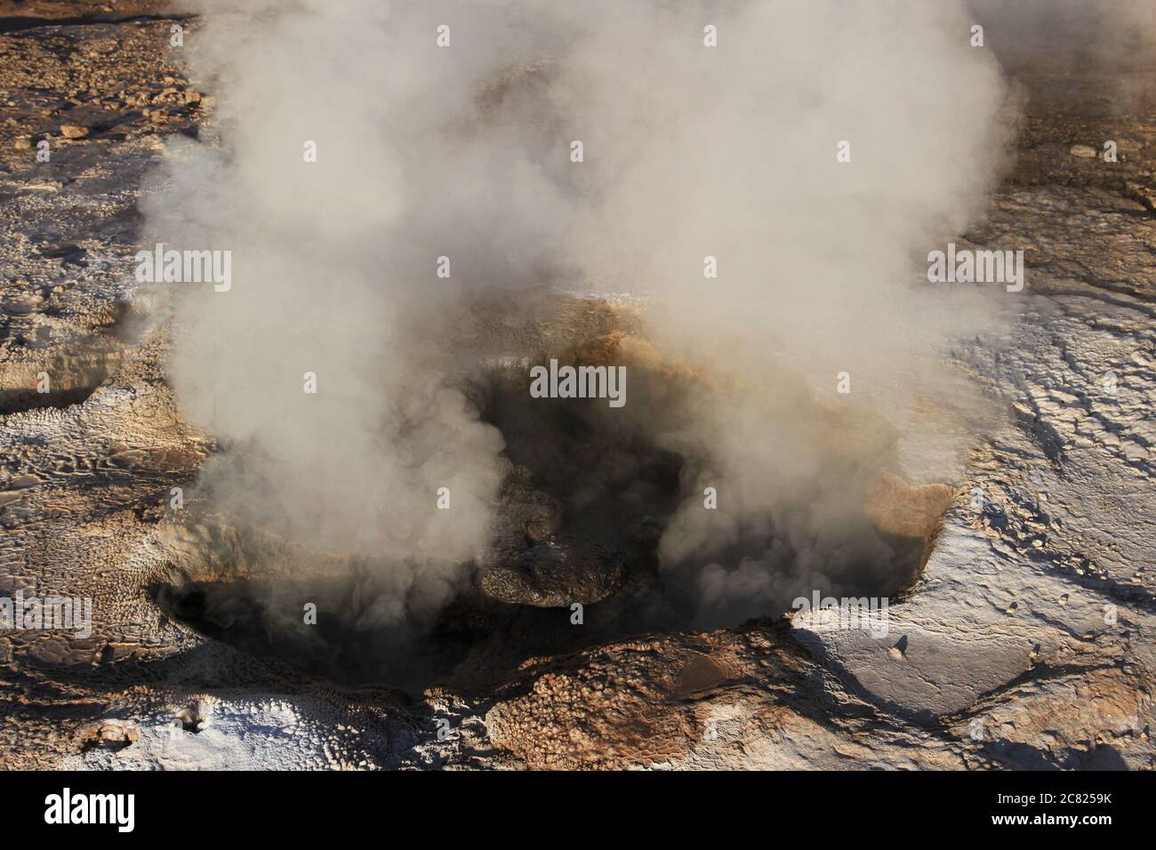 El Tatio Geysir Feldlandschaften, Atacama, Chile Stockfoto