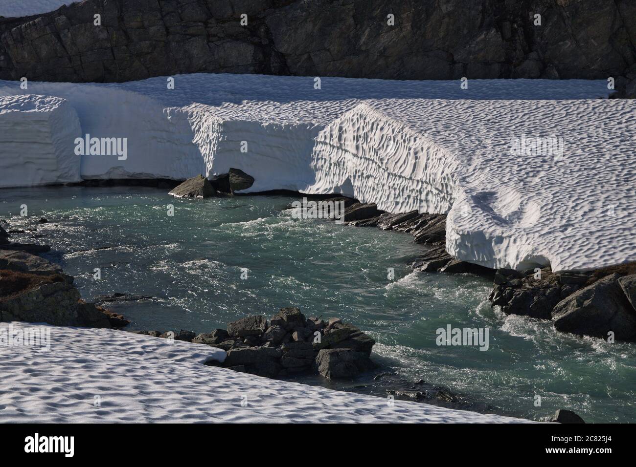 Juli in Norwegen 2020 Stockfoto