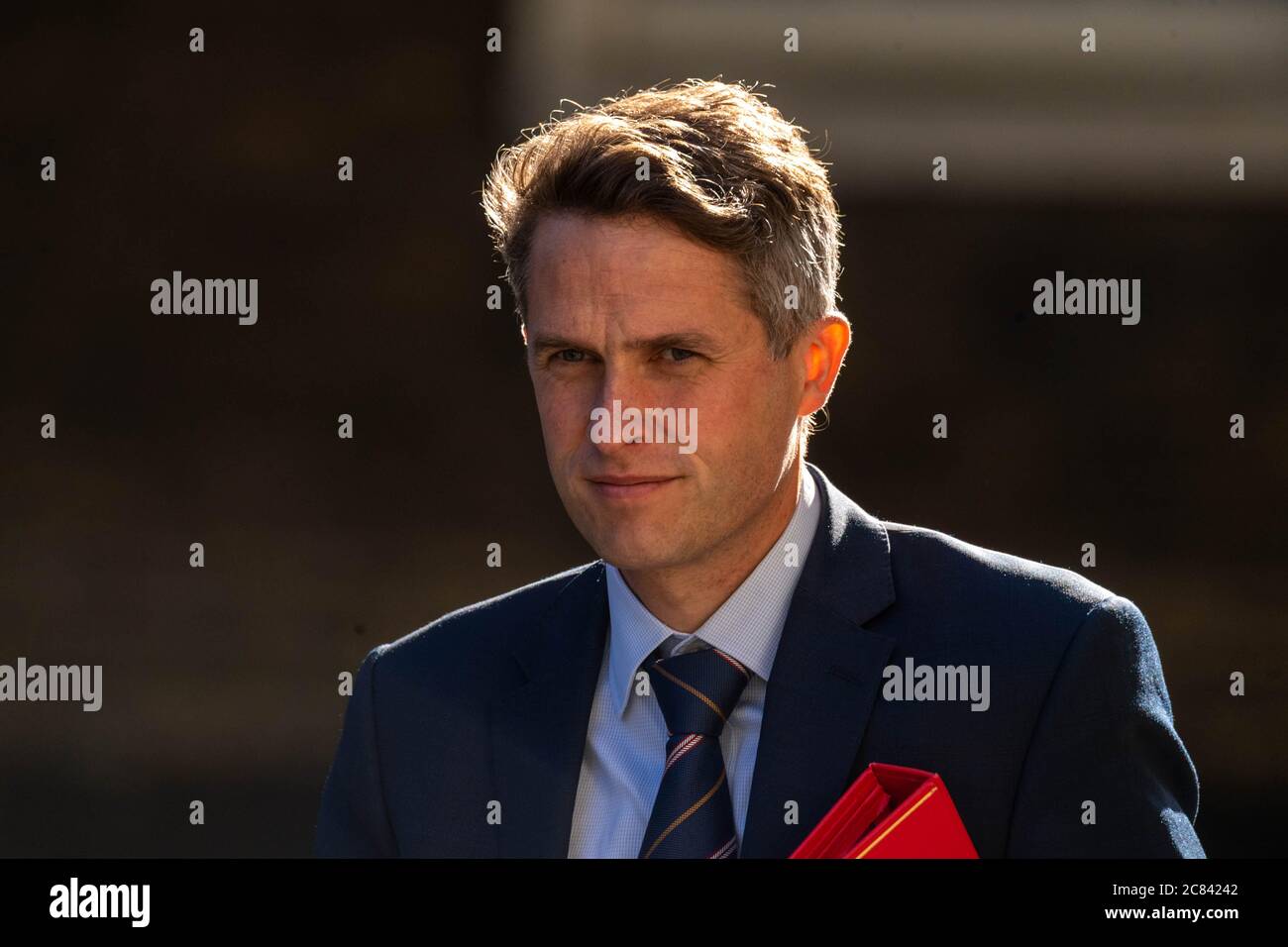 London, Großbritannien. Juli 2020. Gavin Williamson, Bildungsminister, kommt bei einer Kabinettssitzung in der Downing Street 10 London an. Kredit: Ian Davidson/Alamy Live Nachrichten Stockfoto