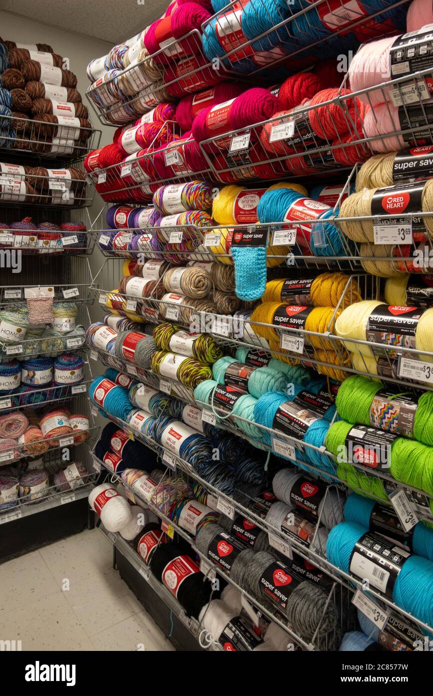 Michaels Arts And Crafts Store, NYC Stockfoto