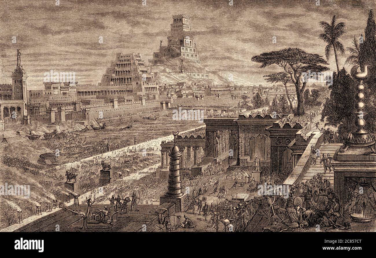 Wande Von Babylon Stockfotos Und Bilder Kaufen Alamy