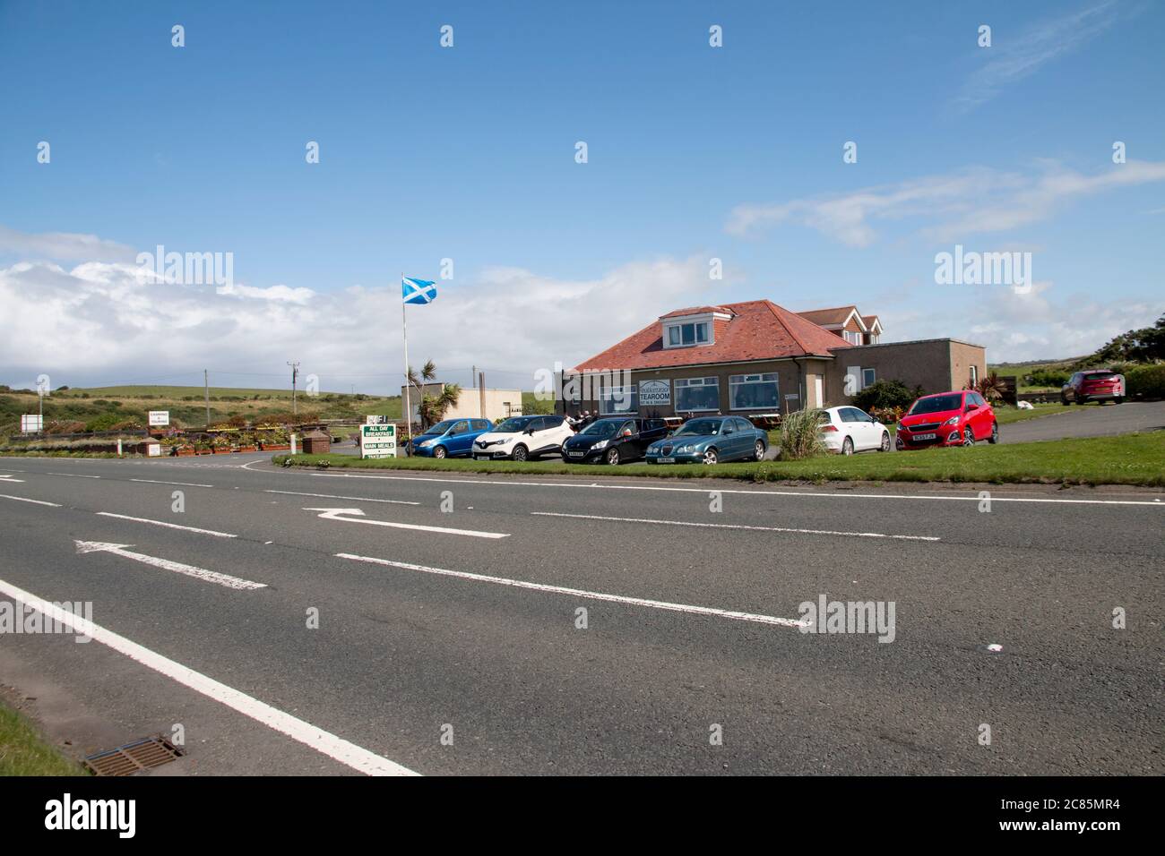 Donald Trump, Turnberry Golf Club Stockfoto
