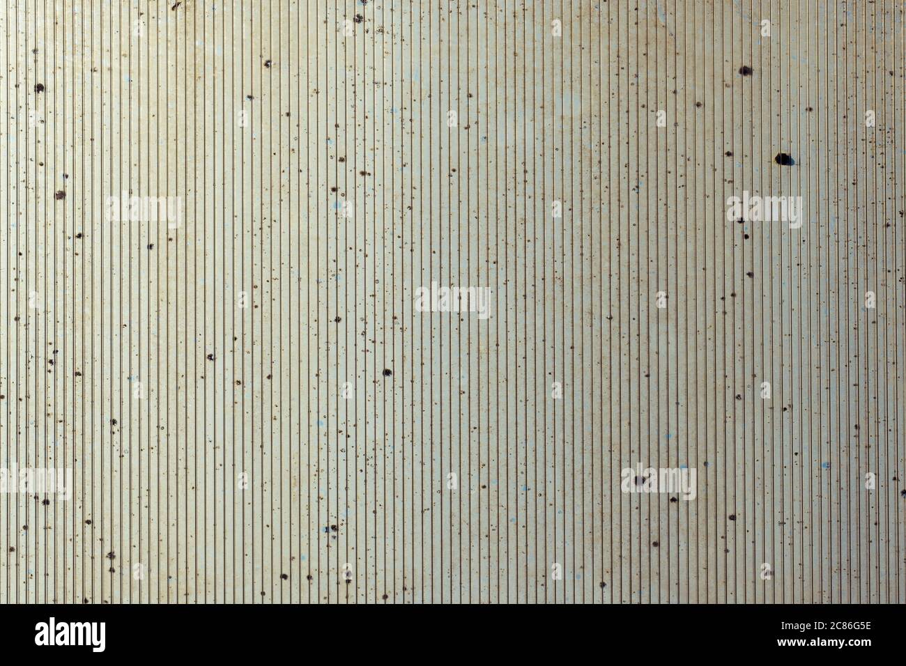 Schmutzige Polycarbonat-Kunststoff-Dachblech-Textur als Hintergrund Stockfoto