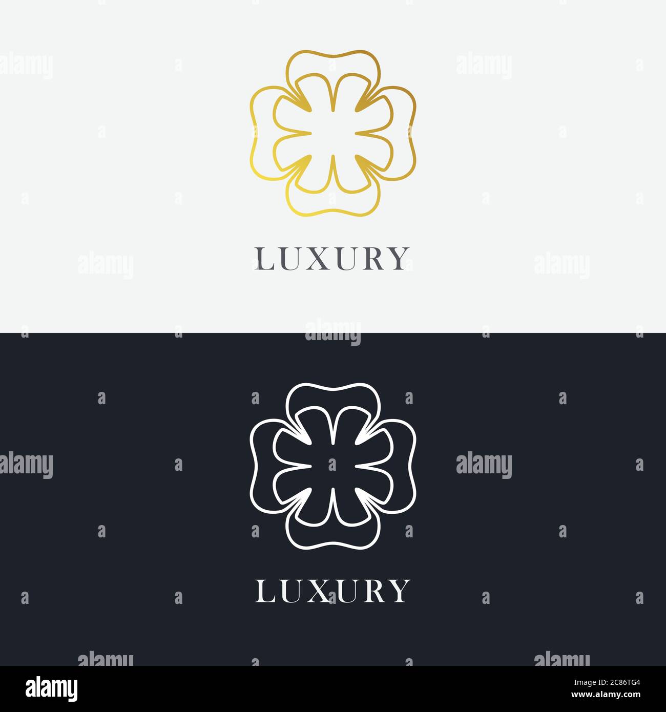 Design der Logo-Symbol-Vektorvorlage Stock Vektor