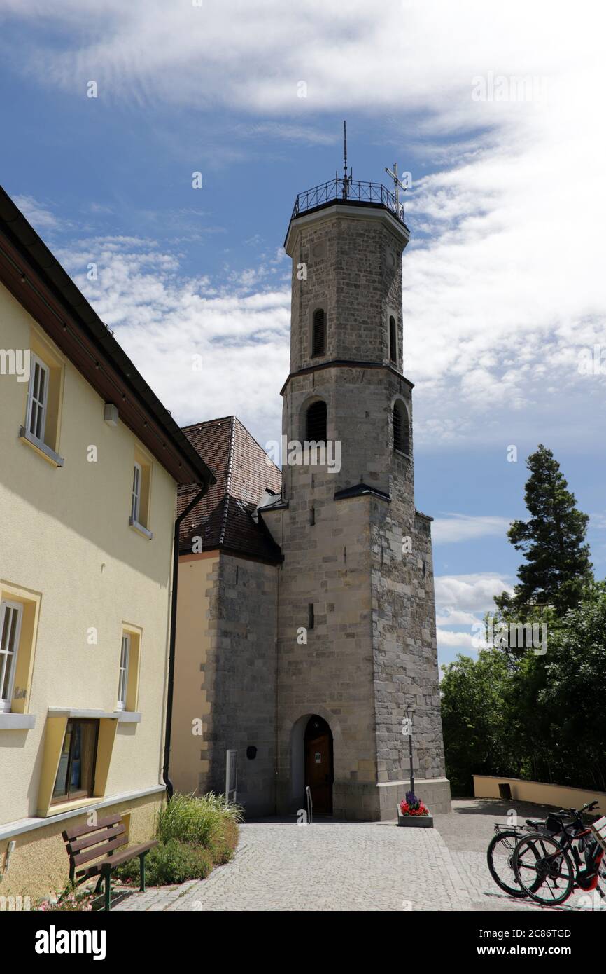 Dreifaltigkeitskirche auf dem gleichnamigen Berg, Spaichingen,Baden-Württemberg,Deutschland Stockfoto
