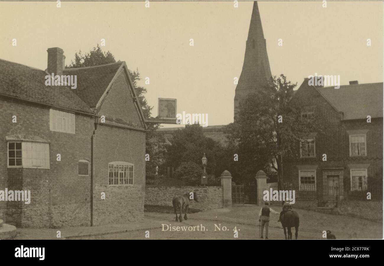 Grimes Gate, Diseworth, Derby, Melborne, Derbyshire, England. Stockfoto