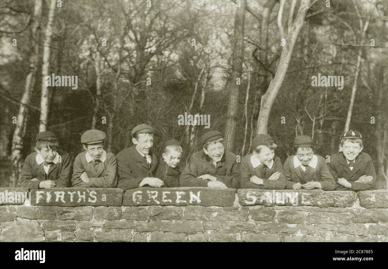 Werbung - Firth's Green Salve, Großbritannien. Stockfoto