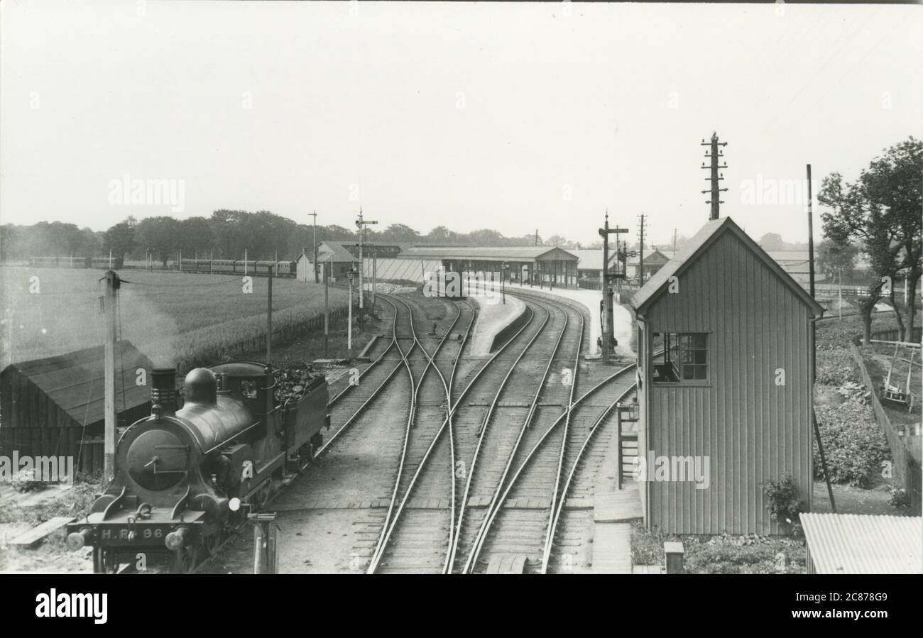 Bahnhof, Forres, Morray, Inverness, Schottland. Stockfoto