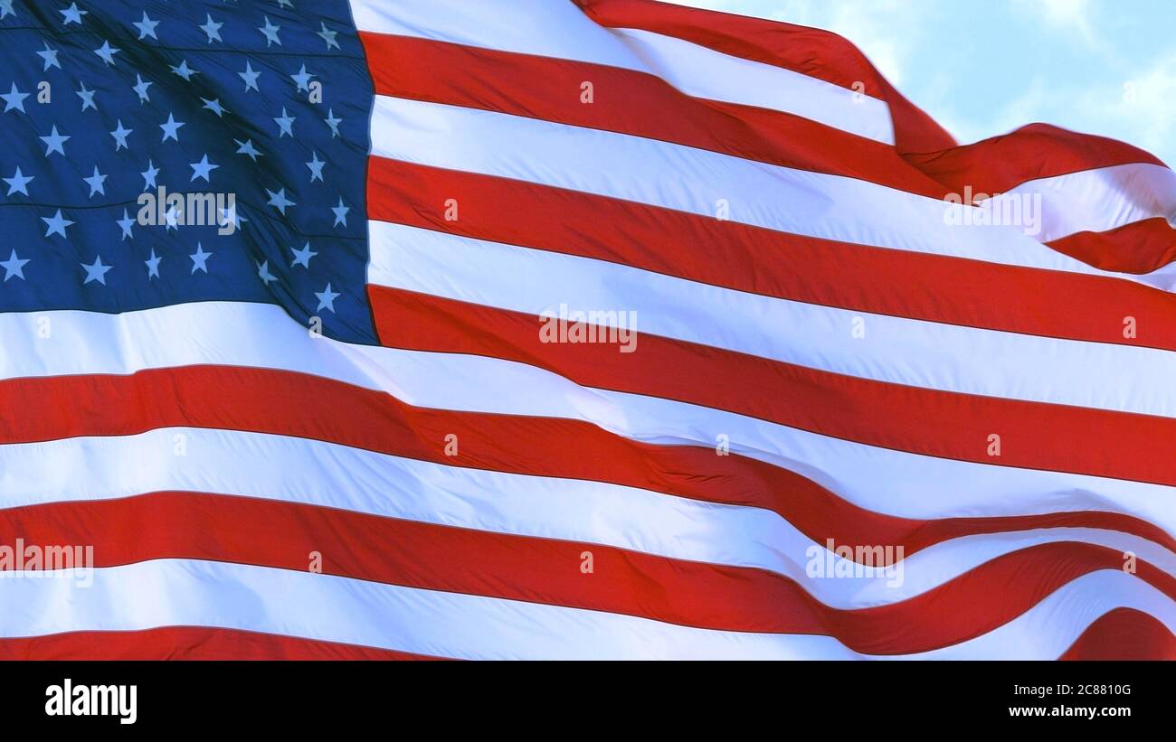 Die Flagge Von Der Usa Die flagge der usa -Fotos und -Bildmaterial in hoher Auflösung – Alamy
