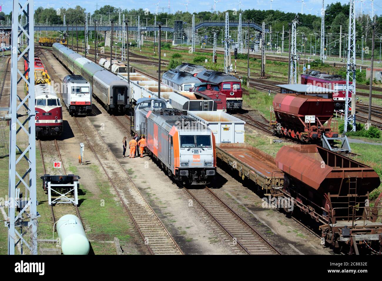 Rangierbahnhof wustermark Fotos und Bildmaterial in hoher Auflösung