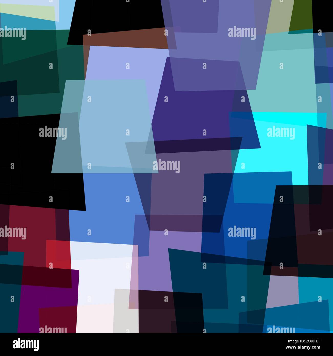 Abstrakt bunte geometrische Hintergrund Muster, mit Trapez, Retro / Vintage-Stil Stock Vektor