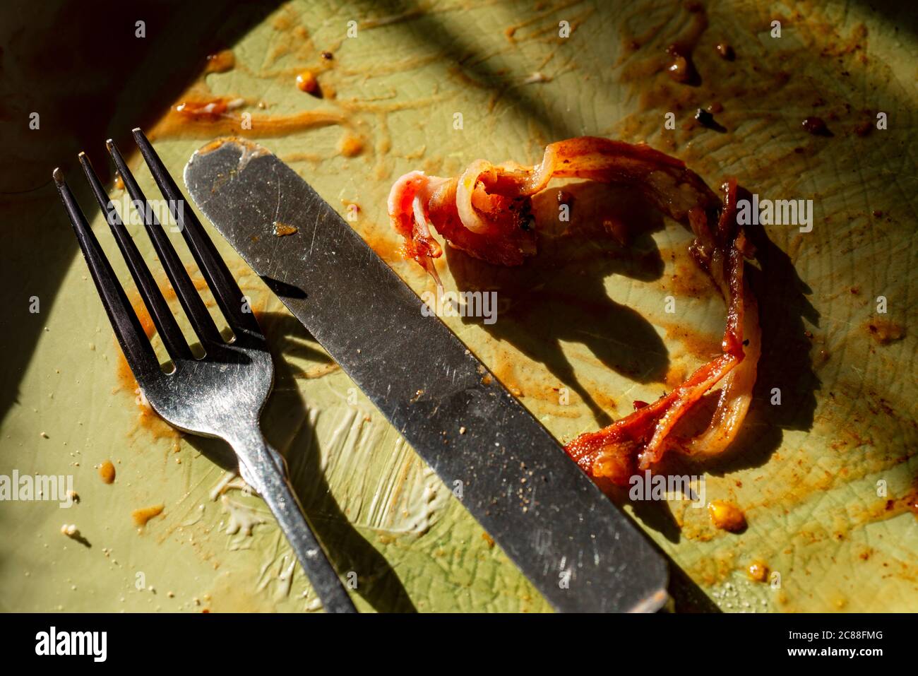 Speckrinde Stockfoto