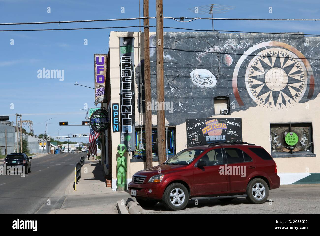 Roswell street view Fotos und Bildmaterial in hoher Auflösung Alamy