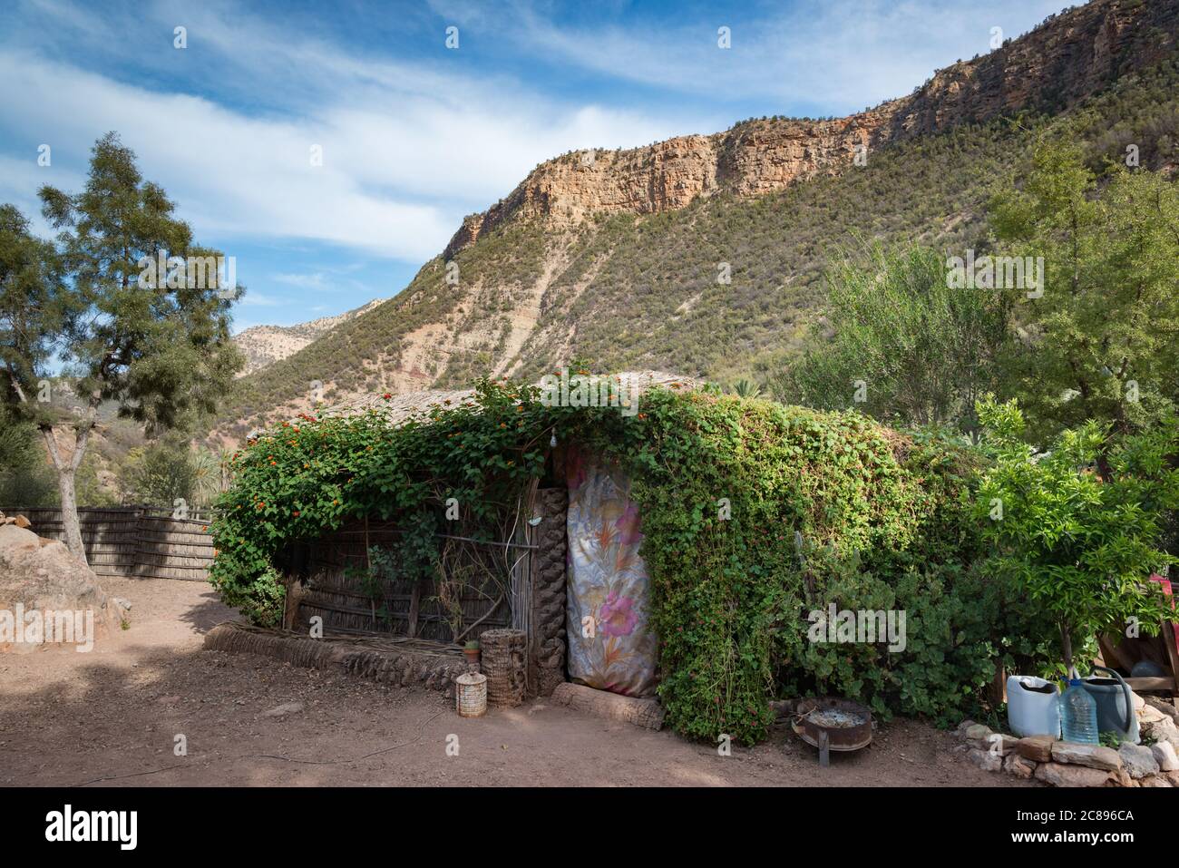 Paradise Valley, Taghrat, Marokko Stockfoto