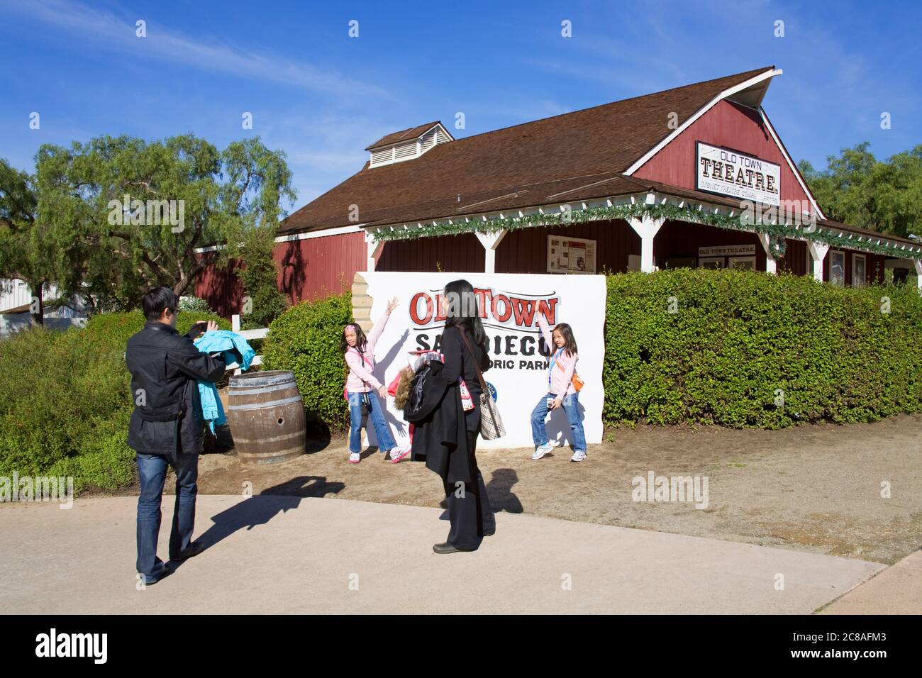 Old Town San Diego State Historic Park, California, Usa Stockfoto