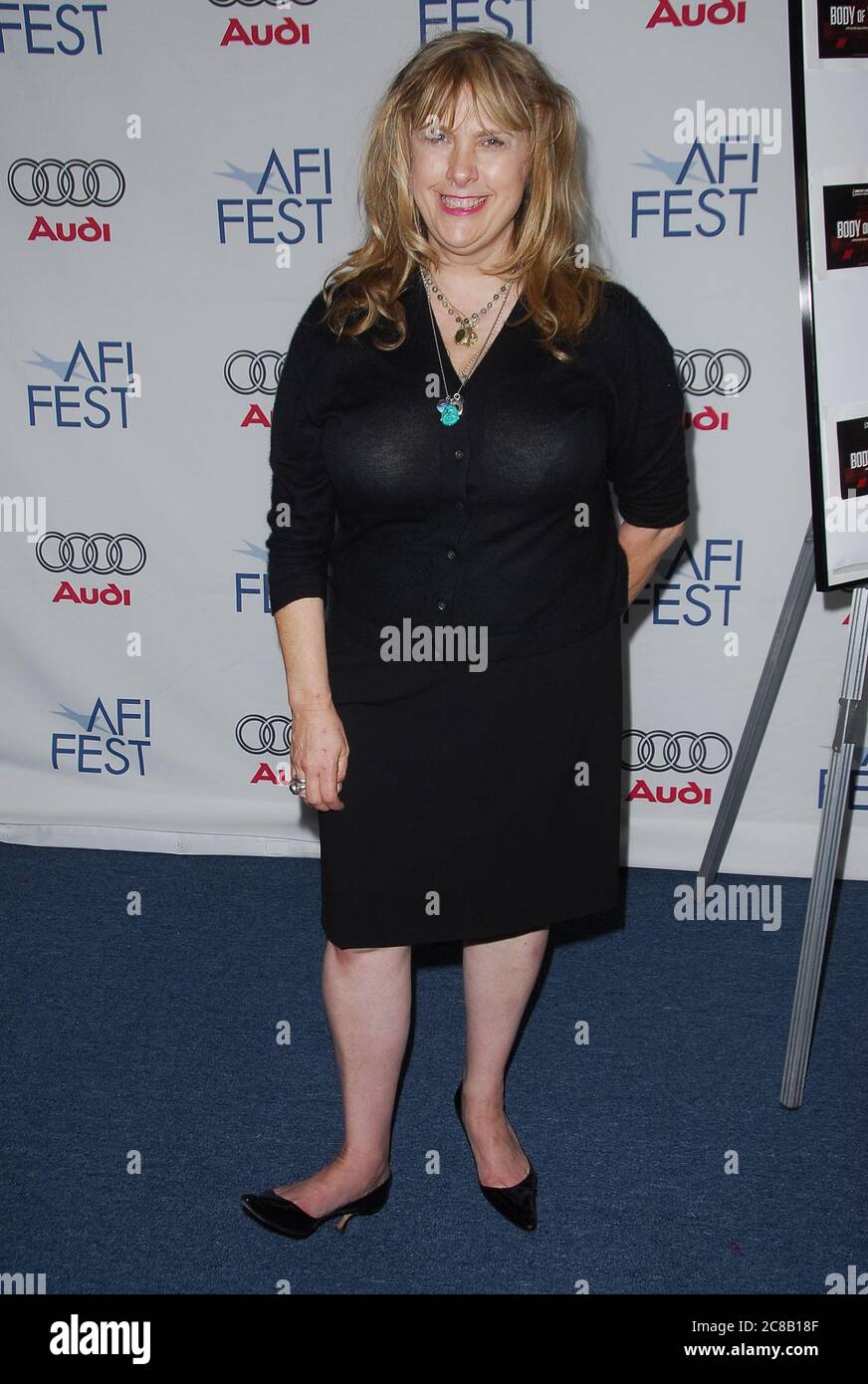 Colleen Camp auf dem AFI FEST 2007 präsentiert eine Vorführung von "Noise", die auf dem AFI Fest Rooftop Village der Arclight Cinemas in Hollywood, CA, stattfindet. Die Veranstaltung fand am Dienstag, 6. November 2007 statt. Foto von: SBM / PictureLux - Aktenzeichen # 34006-9987SBMPLX Stockfoto