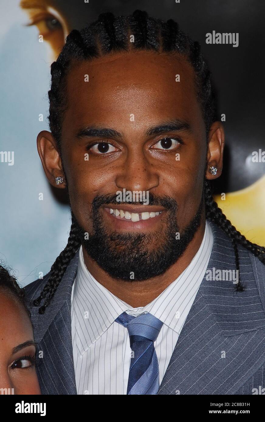 Ronny Turiaf von den Los Angeles Lakers bei der Los Angeles Premiere von 'Beowulf' im Mann's Village Theater in Westwood, CA. Die Veranstaltung fand am Montag, 5. November 2007 statt. Foto von: SBM / PictureLux - Aktenzeichen # 34006-10621SBMPLX Stockfoto