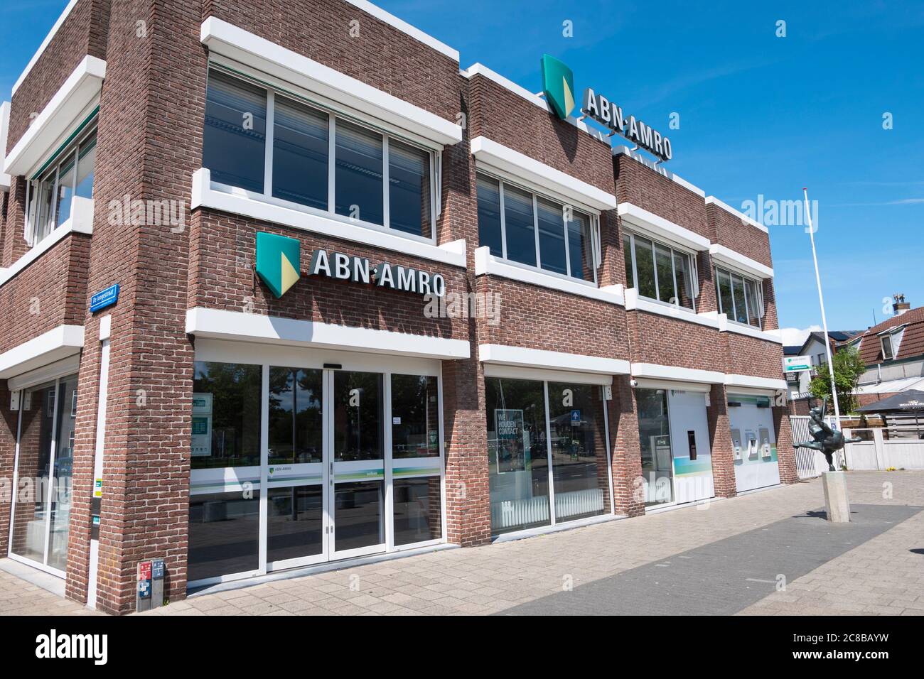 Terneuzen, Niederlande, 12. Juli 2020, Gebäude der niederländischen Bankengruppe ABN AMRO Stockfoto