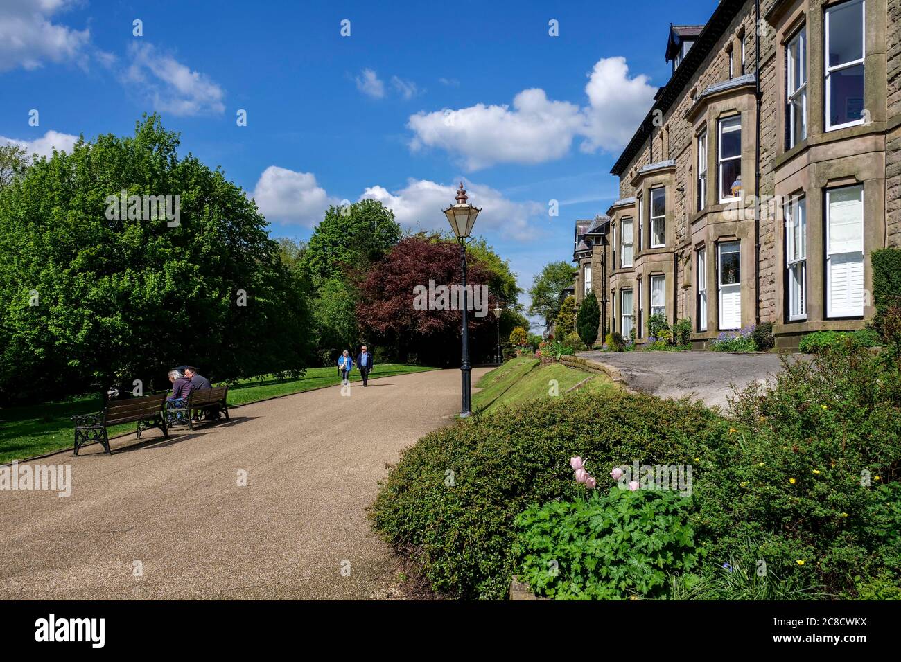Kurort Buxton in der Derbyshire Peak District England Stockfoto