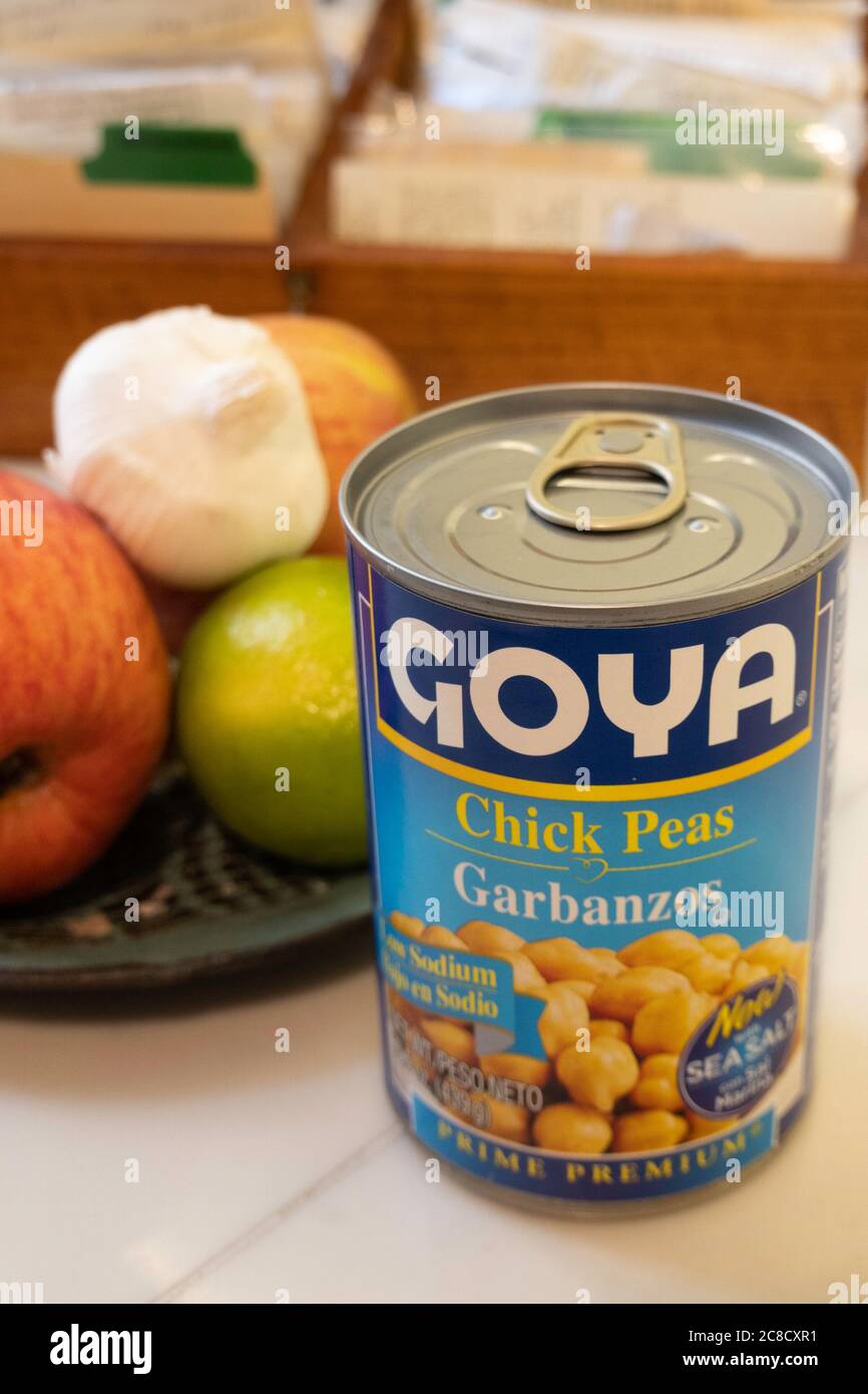 Goya Foods ist die Nummer eins der meistverkauften hispanischen Lebensmittel in Amerika, USA Stockfoto Goya Foods ist die Nummer eins der meistverkauften hispanischen Lebensmittel in Amerika, USA Stockfoto