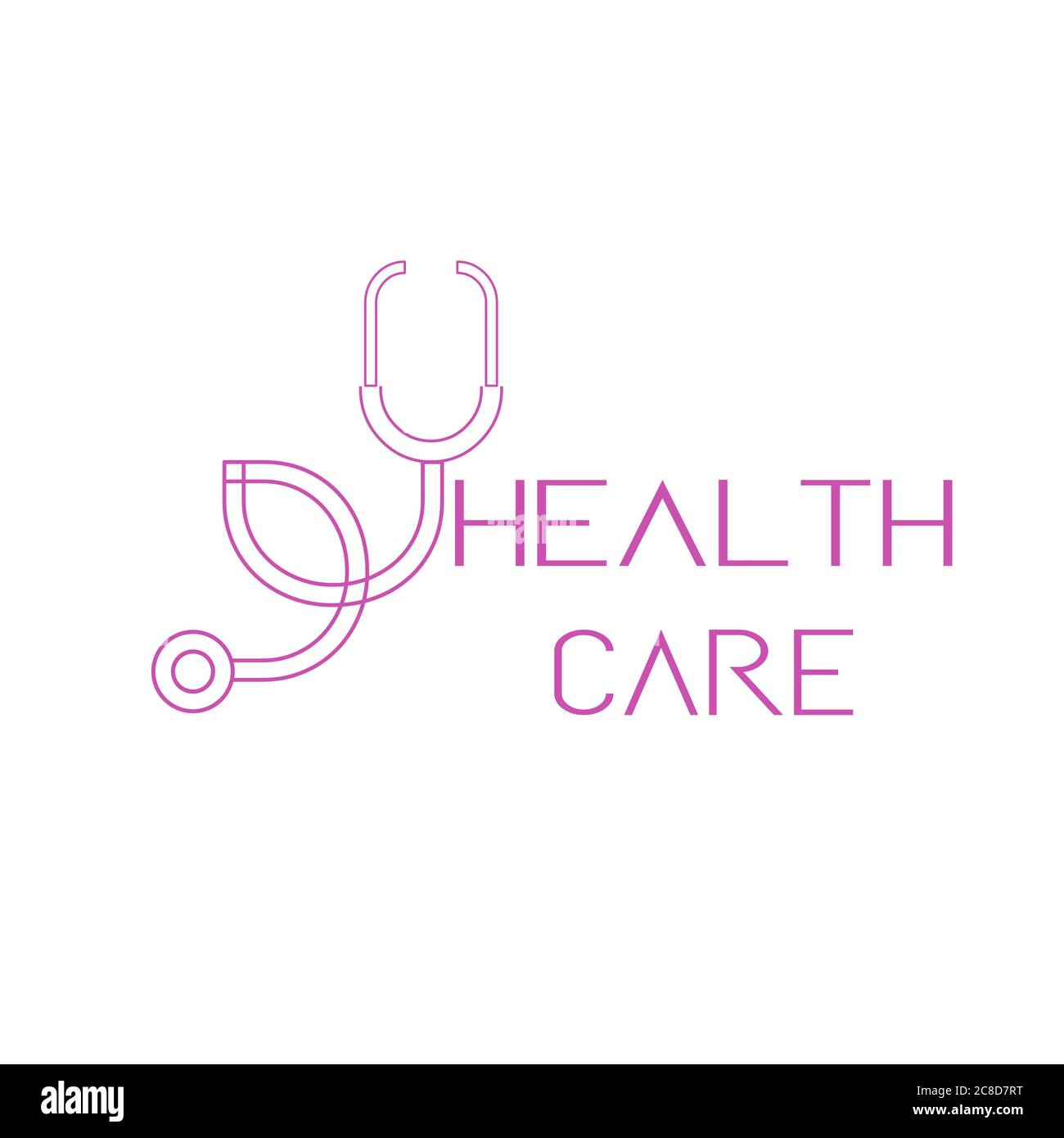 Healthcare Illustration Vektor Logo Design medizinische und Krankenhaus Symbole. Stock Vektor