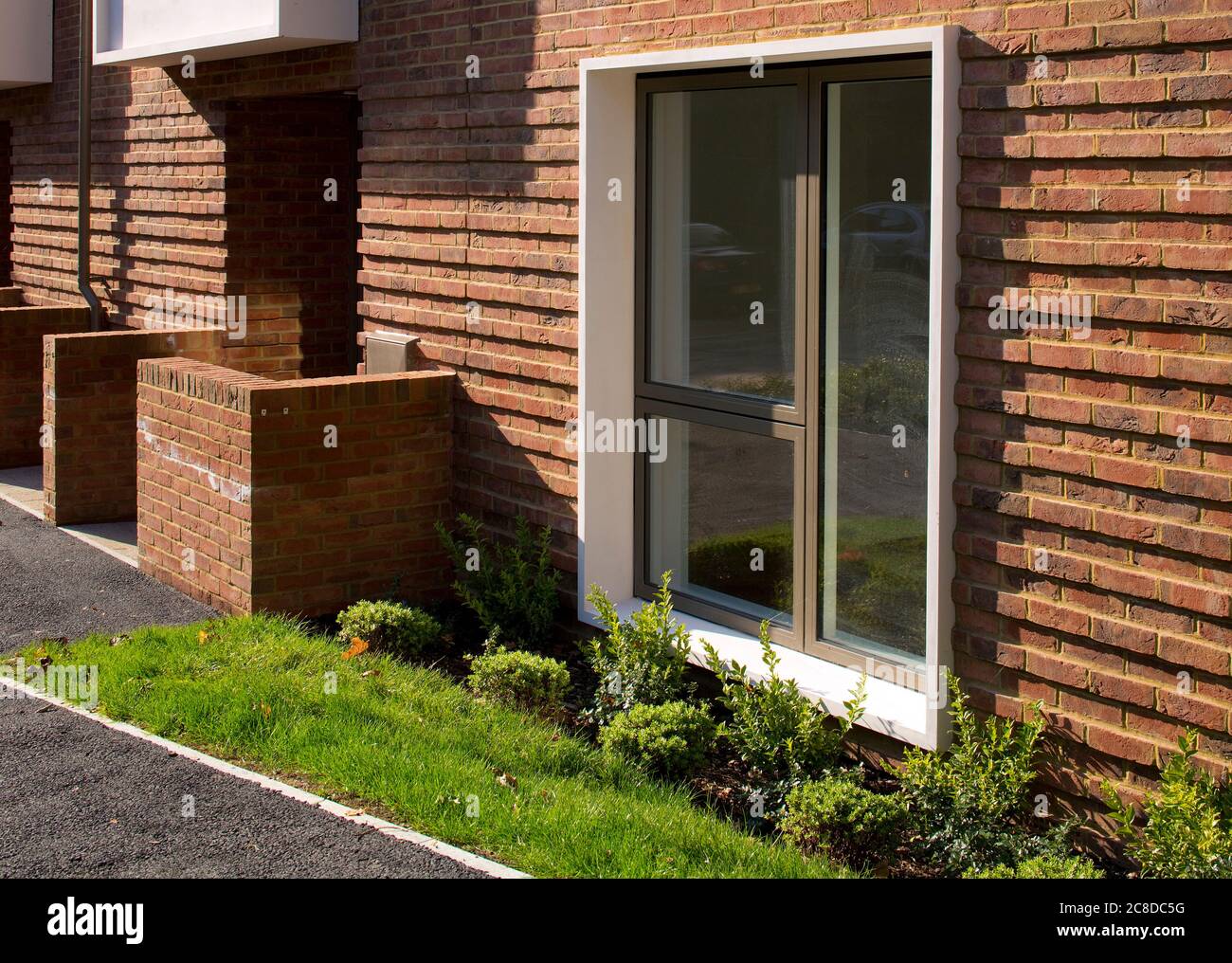 Außenansicht. Ravensdale & Rushden Housing Scheme, Upper Norwood, Großbritannien. Architekt: HTA Design llp, 2020. Stockfoto