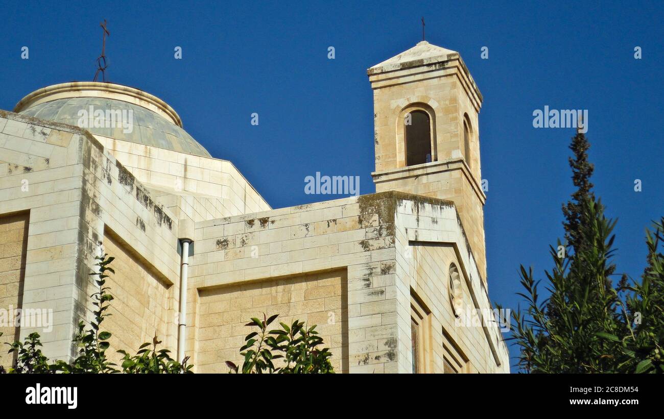 St. Lazarus Kirche in der Westjordanland Stadt al-Eizariya (Bethanien) Stockfoto