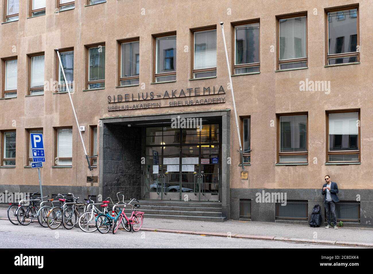 Sibelius-Akademie, Universität der Künste Helsinki, Finnland Stockfoto