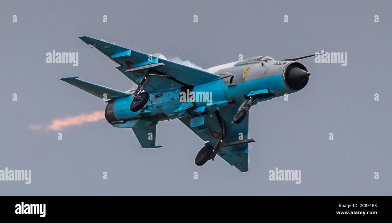 Mig-21 Stockfoto