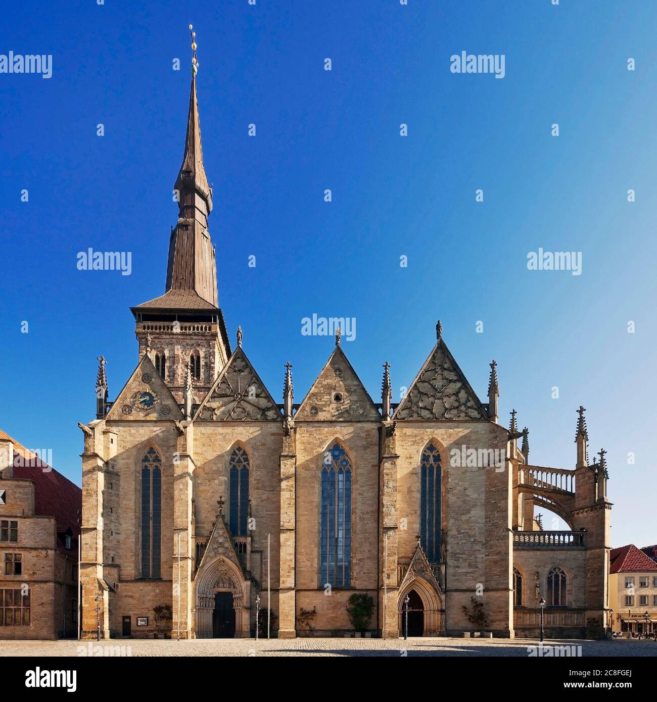 Kirche St. Marien in der Altstadt, Deutschland, Niedersachsen, Osnabrück Stockfoto