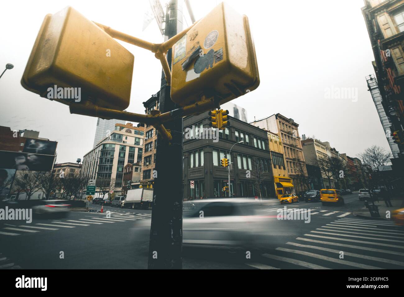 Tagesaufnahme in Manhattan - New York Stockfoto