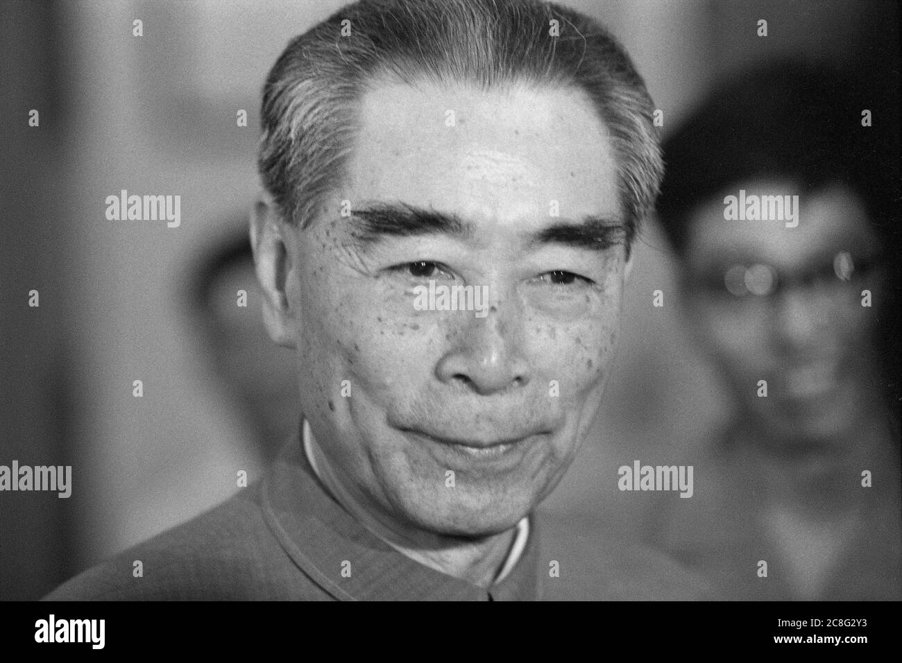 Peking, China. Juni 2020. ZHOU Enlai, auch Tschu en Lai oder Chou en-Lai, Politiker, war ein wichtiger Führer der Kommunistischen Partei Chinas und ein Begleiter von Mao Zedong, chinesischer Premierminister von 1949 bis 1976, Porträt, Porträt, Porträt, Einzelbild, Einzelbild, Einzelbild, Einzelbild, Einzelbild, Juli 22. 1972 Quelle: dpa/Alamy Live News Stockfoto