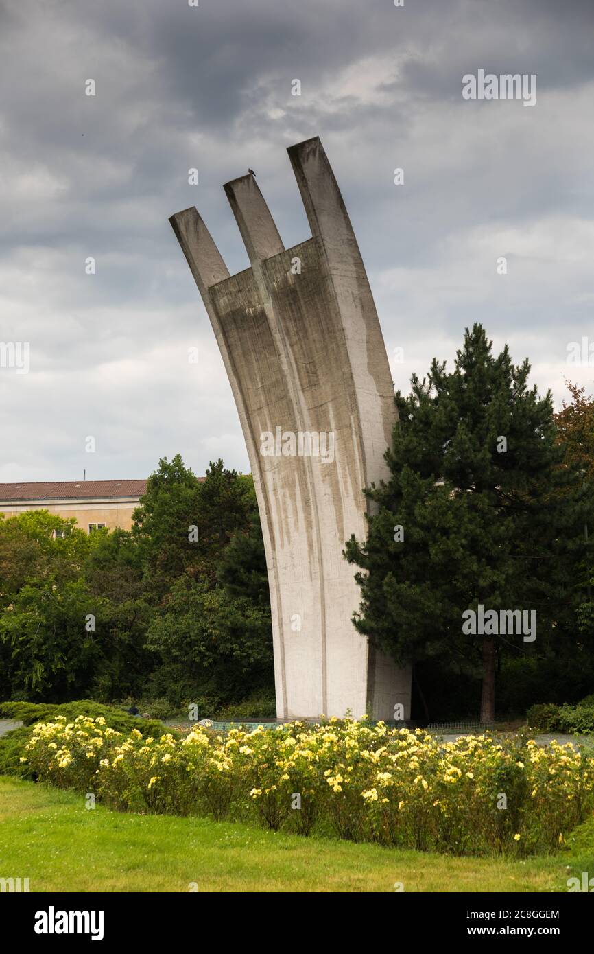Berlin, Luftbrücke Denkmal Stockfoto